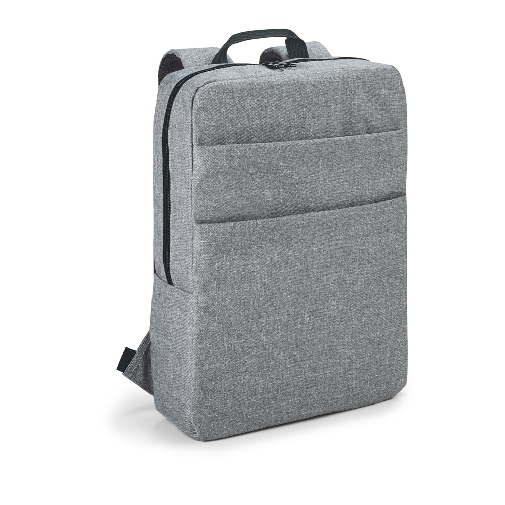 Sac à dos publicitaire pour ordinateur 15.6" GRAPHS Gris clair